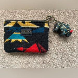 Authentic Pendleton Wallet with Removable Matching Key Chain